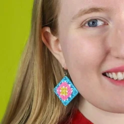 Cosy Comfort Earrings - Blue^Erstwilder Outlet
