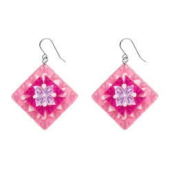 Cosy Comfort Earrings - Pink^Erstwilder Online
