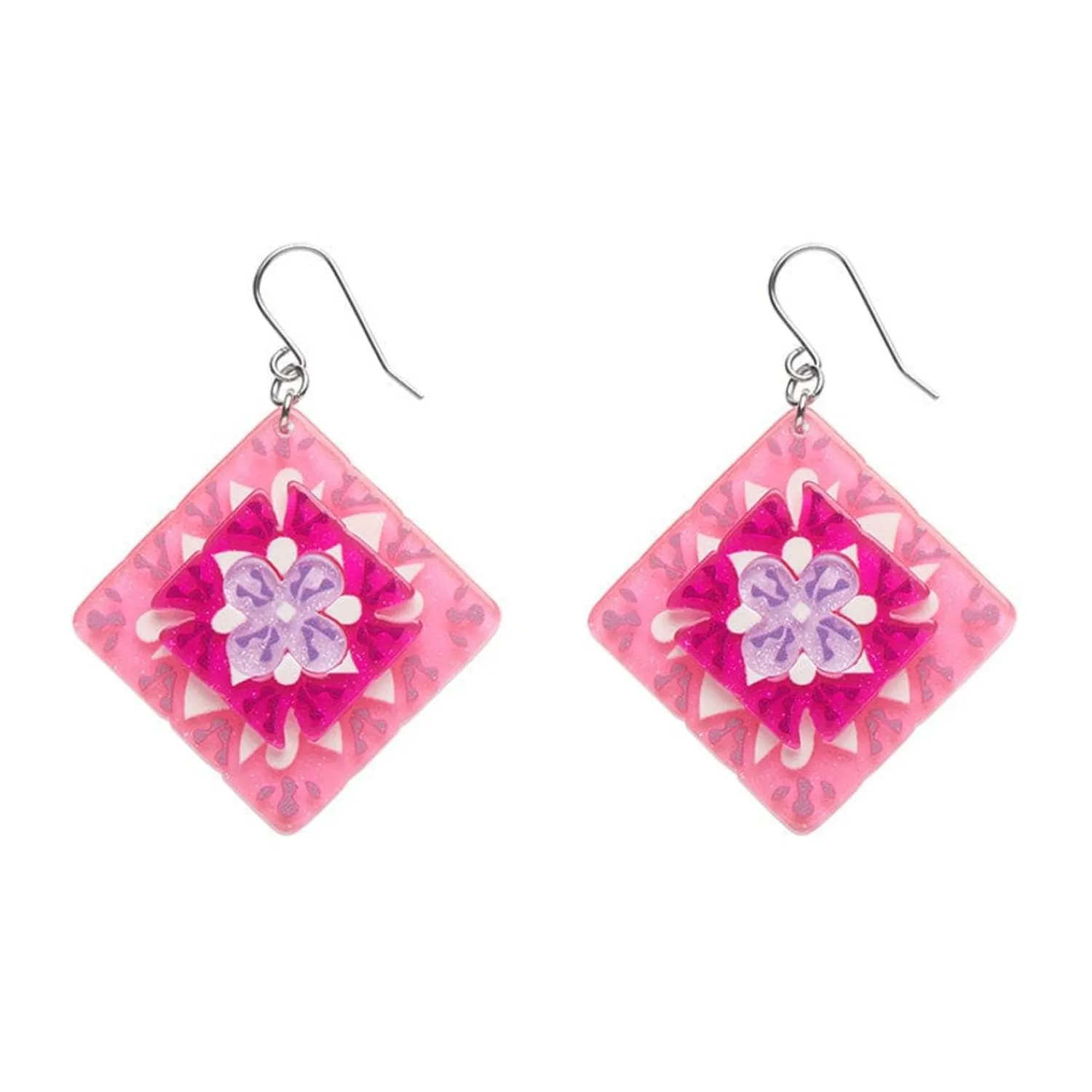 Cosy Comfort Earrings - Pink^Erstwilder Online