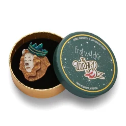 Cowardly Lion Brooch^Erstwilder Outlet