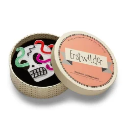Creepy Cranium Brooch^Erstwilder Sale