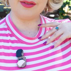 Cute Butt Club Brooch^Erstwilder Hot