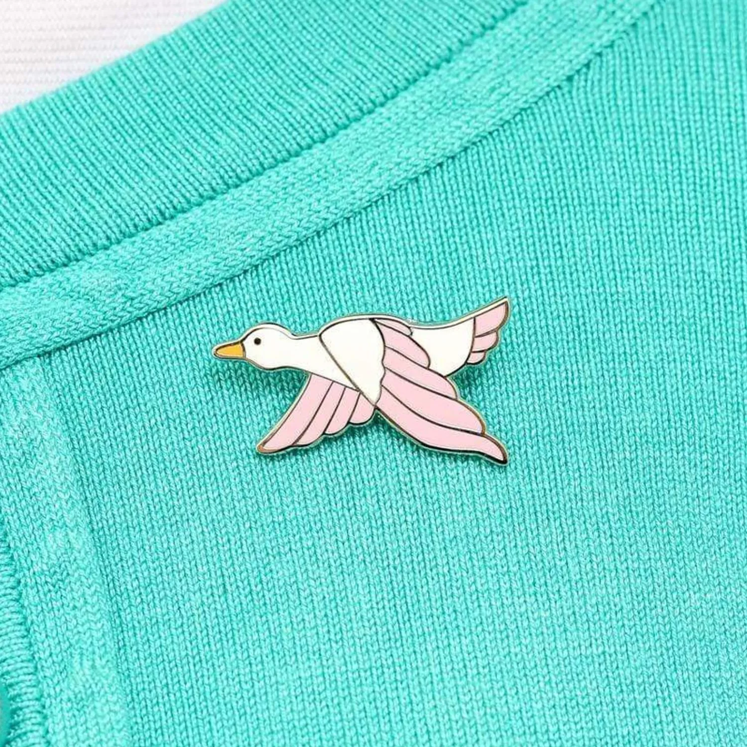 Dancing Duck Enamel Pin^Erstwilder Sale