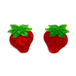 Darling Strawberry Stud Earrings^Erstwilder Discount