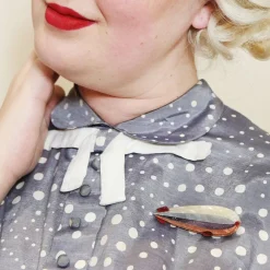 Dirigible Decor Zepplin Brooch^Erstwilder Best