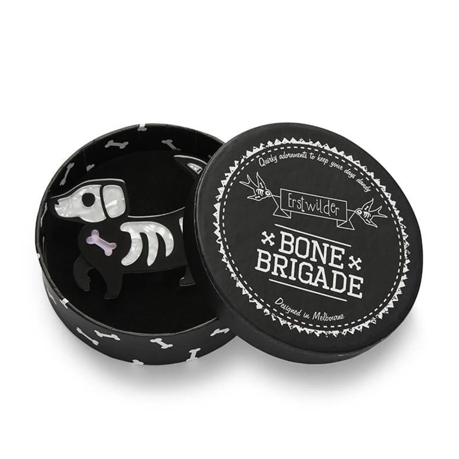 Doggo Darkness Brooch^Erstwilder Online