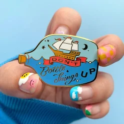 Don'T Bottle Things Up Enamel Pin^Erstwilder New