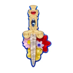 Double-Edged Delight Brooch^Erstwilder Hot