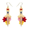 Double-Edged Delight Drop Earrings^Erstwilder New