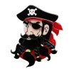 Edward The Exceptional Pirate Brooch^Erstwilder Discount