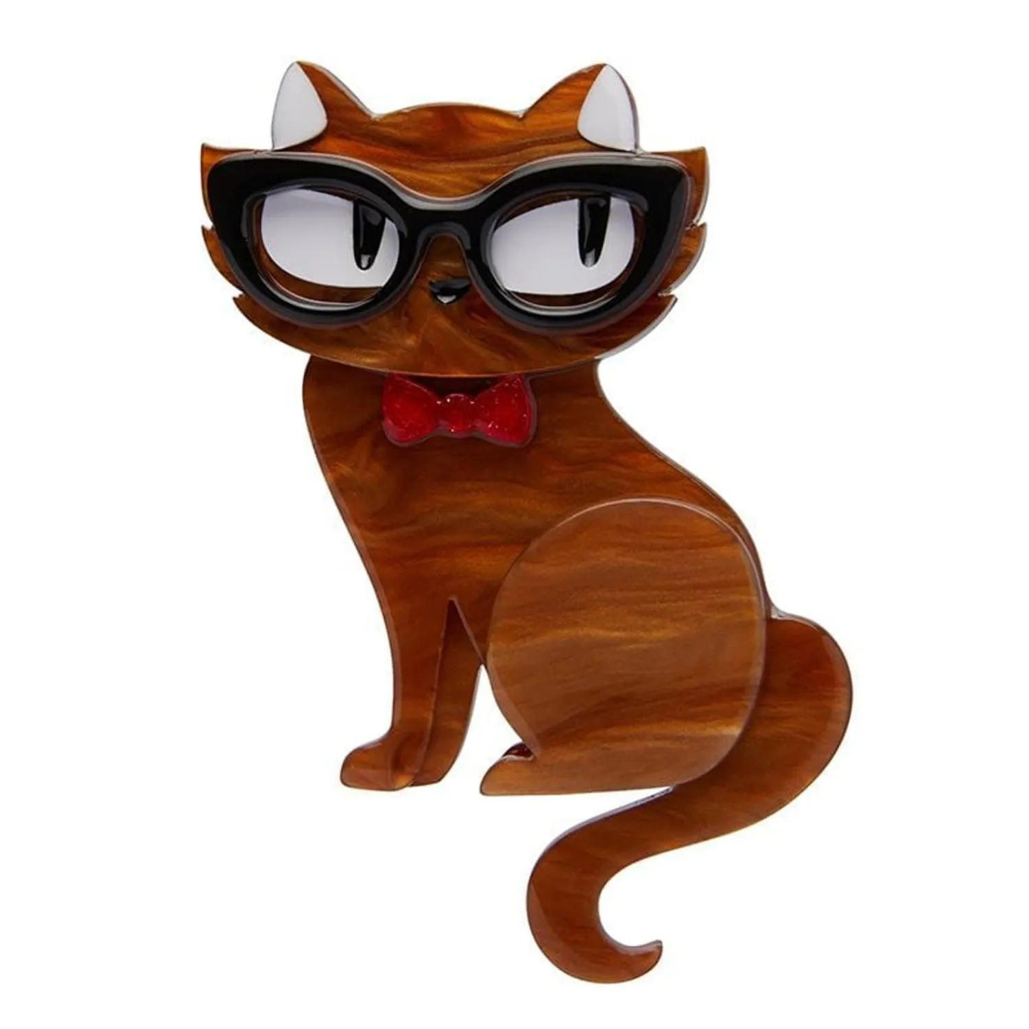 Elissa The Indie Cat Brooch^Erstwilder New