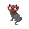 Elissa The Indie Cat Mini Brooch^Erstwilder Sale