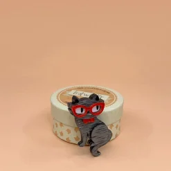 Elissa The Indie Cat Mini Brooch^Erstwilder Sale