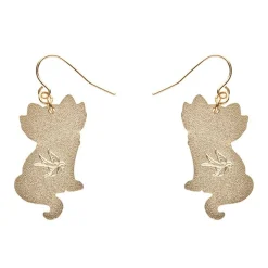 Elissa The Rainbow Cat Enamel Drop Earrings^Erstwilder Outlet