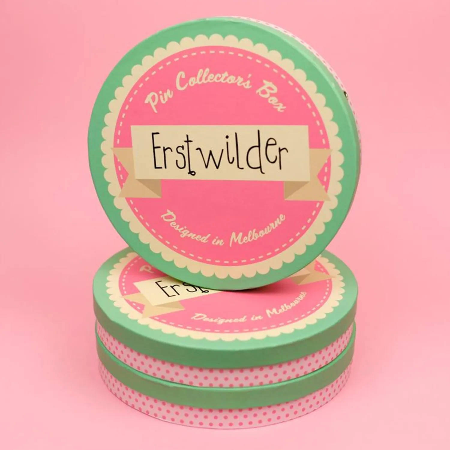 Enamel Pin Collectors Box (Grey)^Erstwilder New