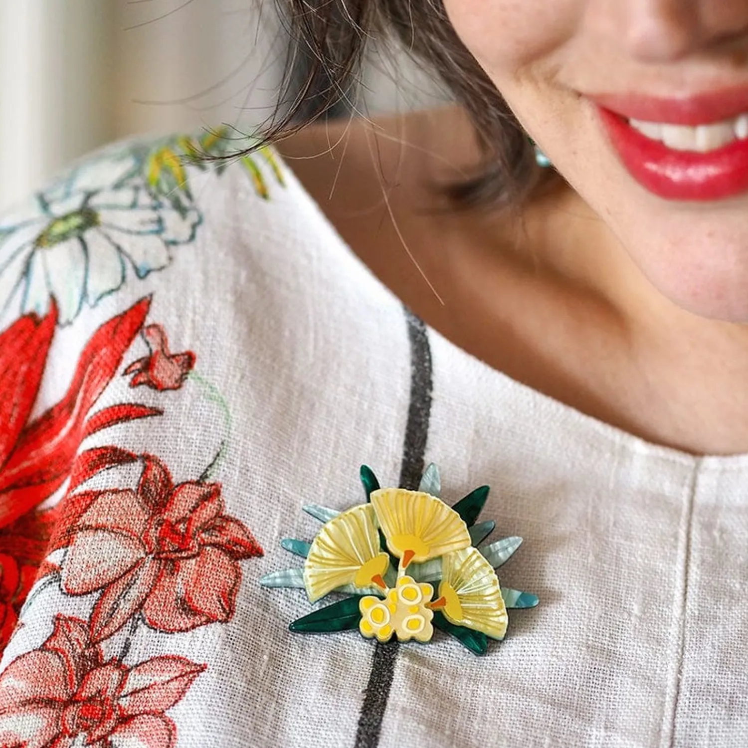 Endearing Lilly Pilly Brooch^Erstwilder Clearance