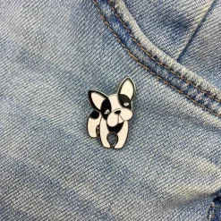 Fabian The French Bulldog Enamel Pin^Erstwilder Outlet