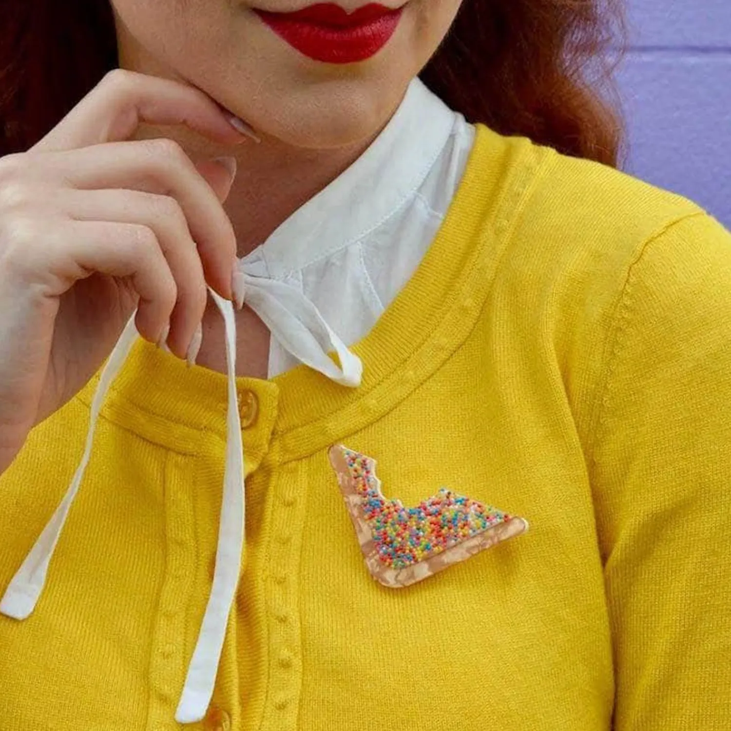 Fairy Bread Brooch^Erstwilder Outlet