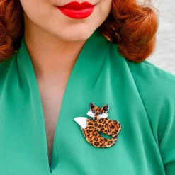 Faustine Fox Brooch^Erstwilder Best