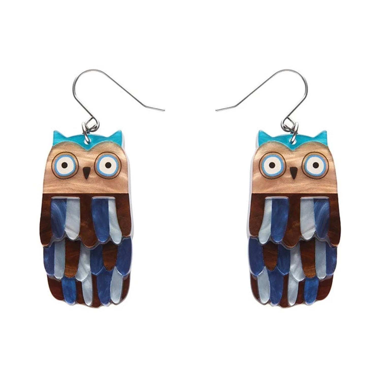 Feather Dress Drop Earrings^Erstwilder Outlet