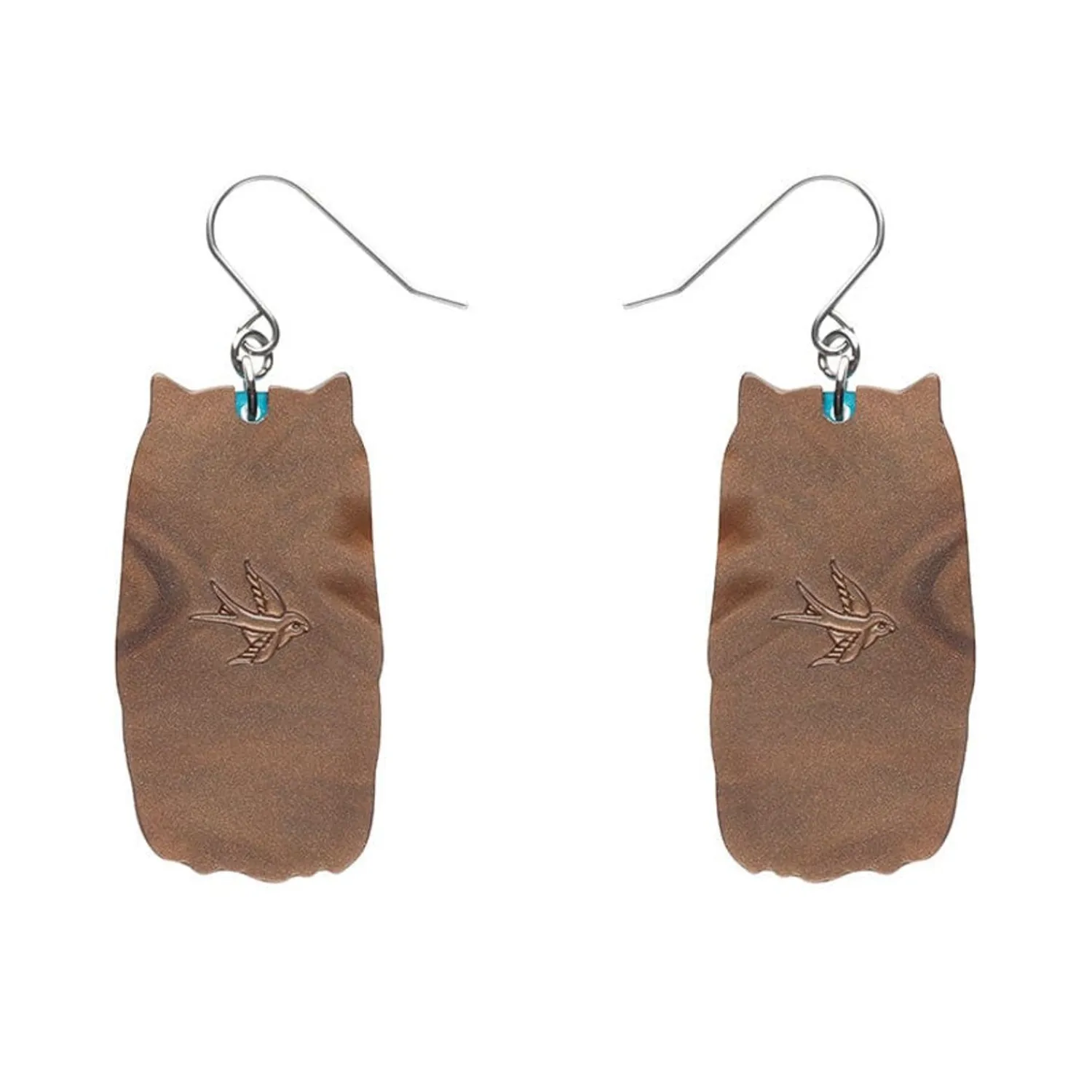 Feather Dress Drop Earrings^Erstwilder Outlet
