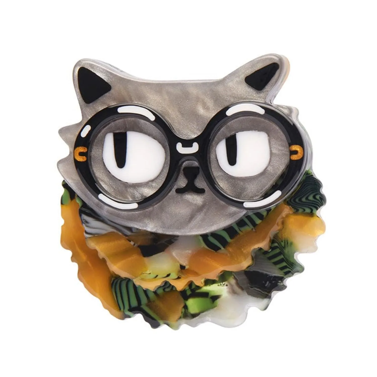 Feathered And Framed Mini Brooch^Erstwilder Sale