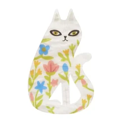Feline Florescence Brooch^Erstwilder Outlet