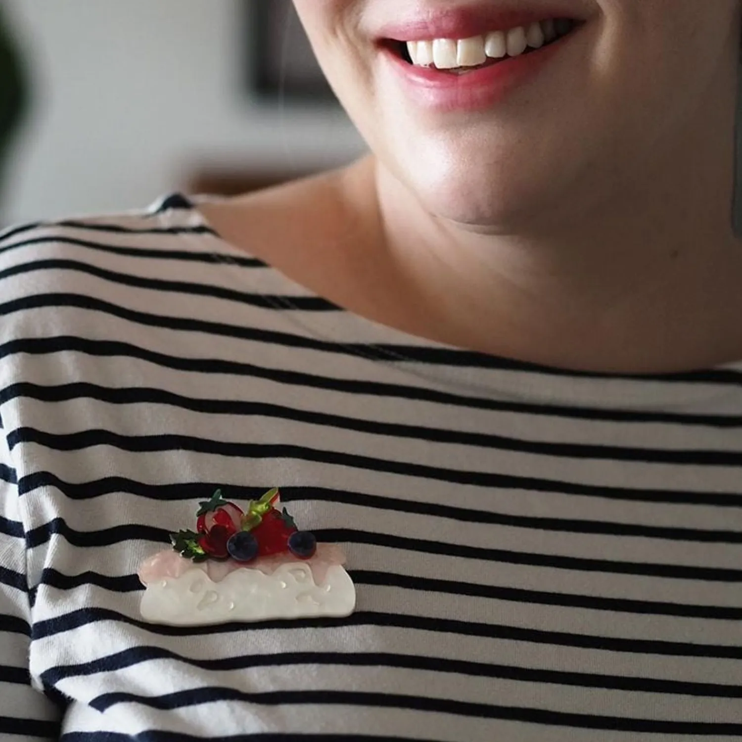 Festive Pavlova Brooch^Erstwilder Online