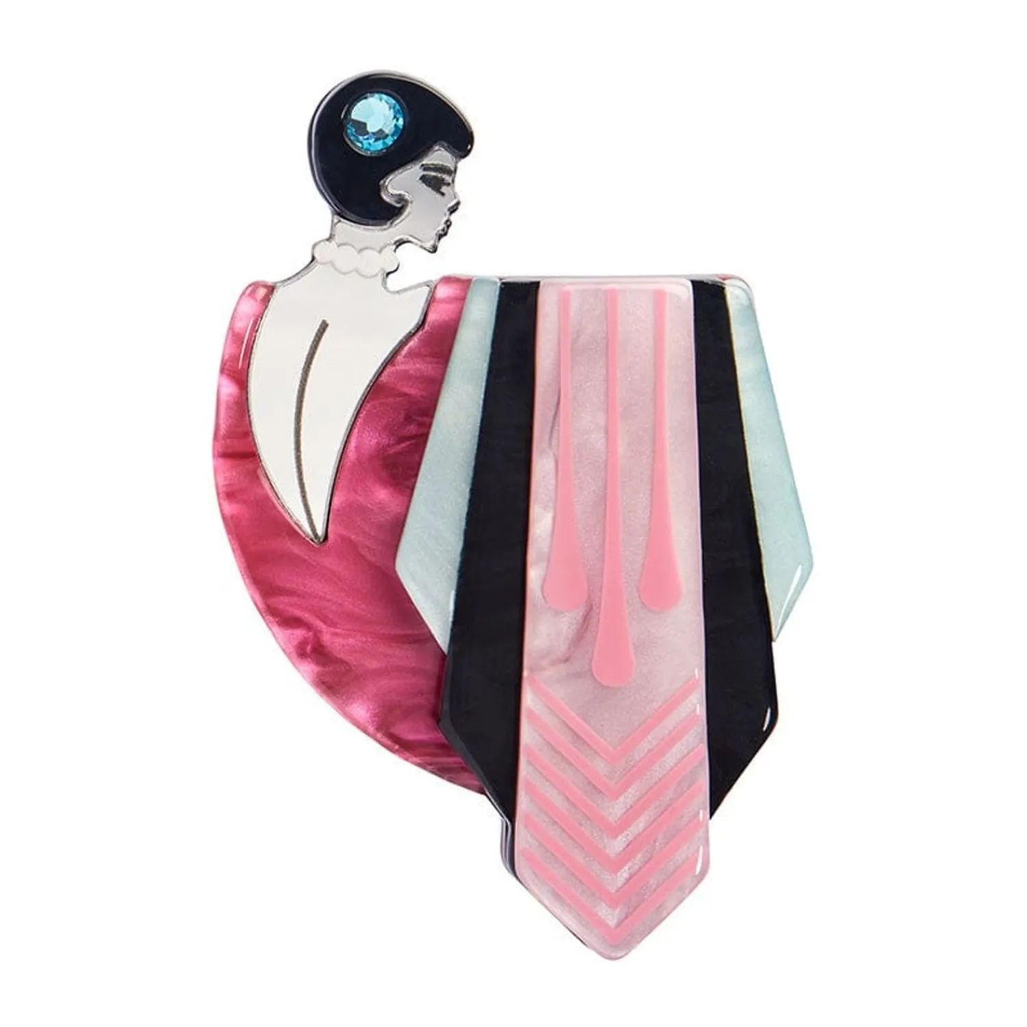 Flamingo Diva Brooch^Erstwilder Discount