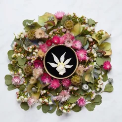 Flannel Flower Brooch^Erstwilder Online