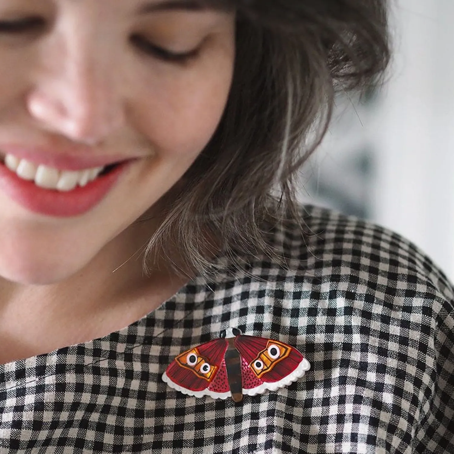 Fluttering Bogong Brooch^Erstwilder Clearance