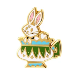 Follow The White Rabbit Enamel Pin^Erstwilder