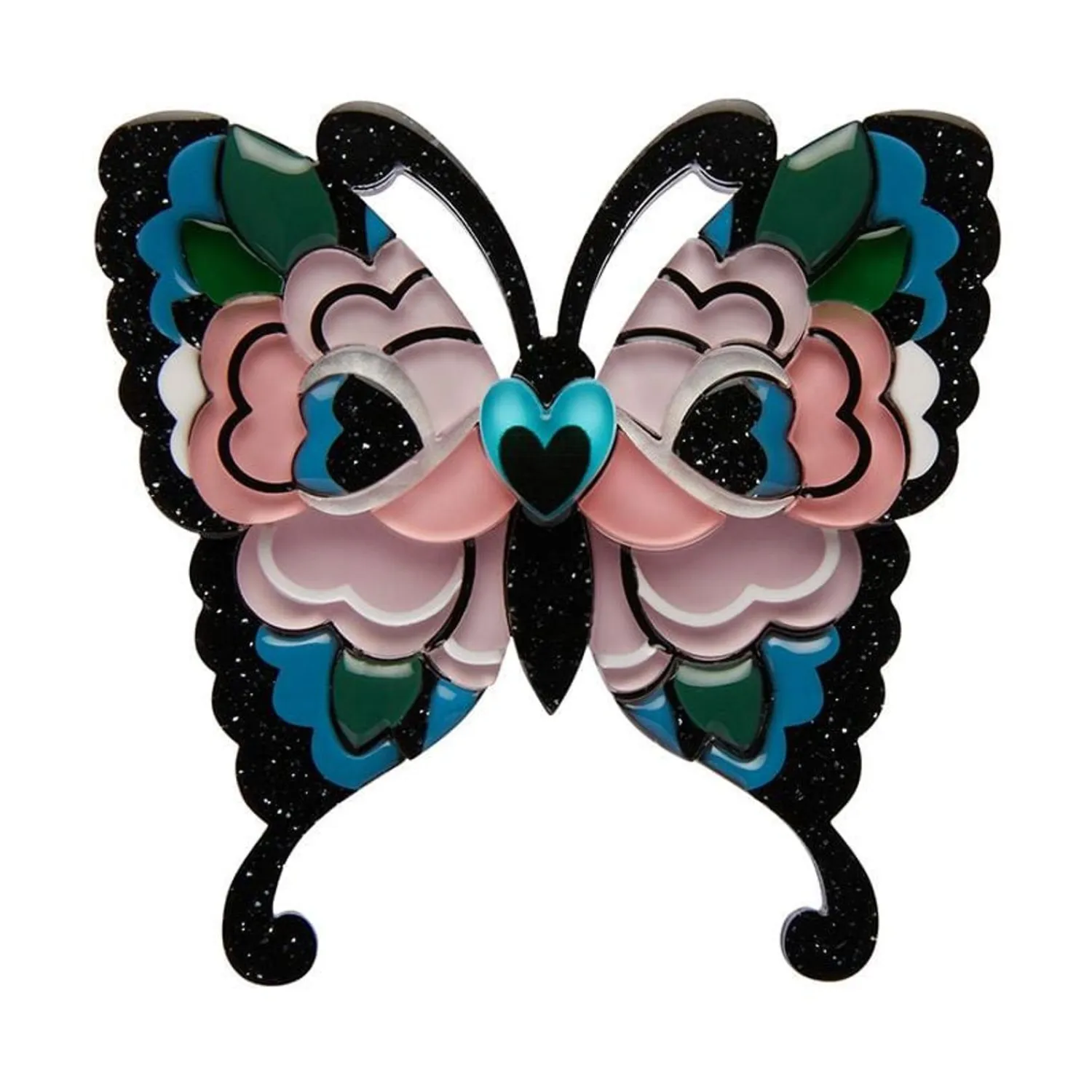 Fright Of The Butterfly Brooch^Erstwilder Best