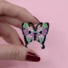 Fright Of The Butterfly Enamel Pin^Erstwilder New