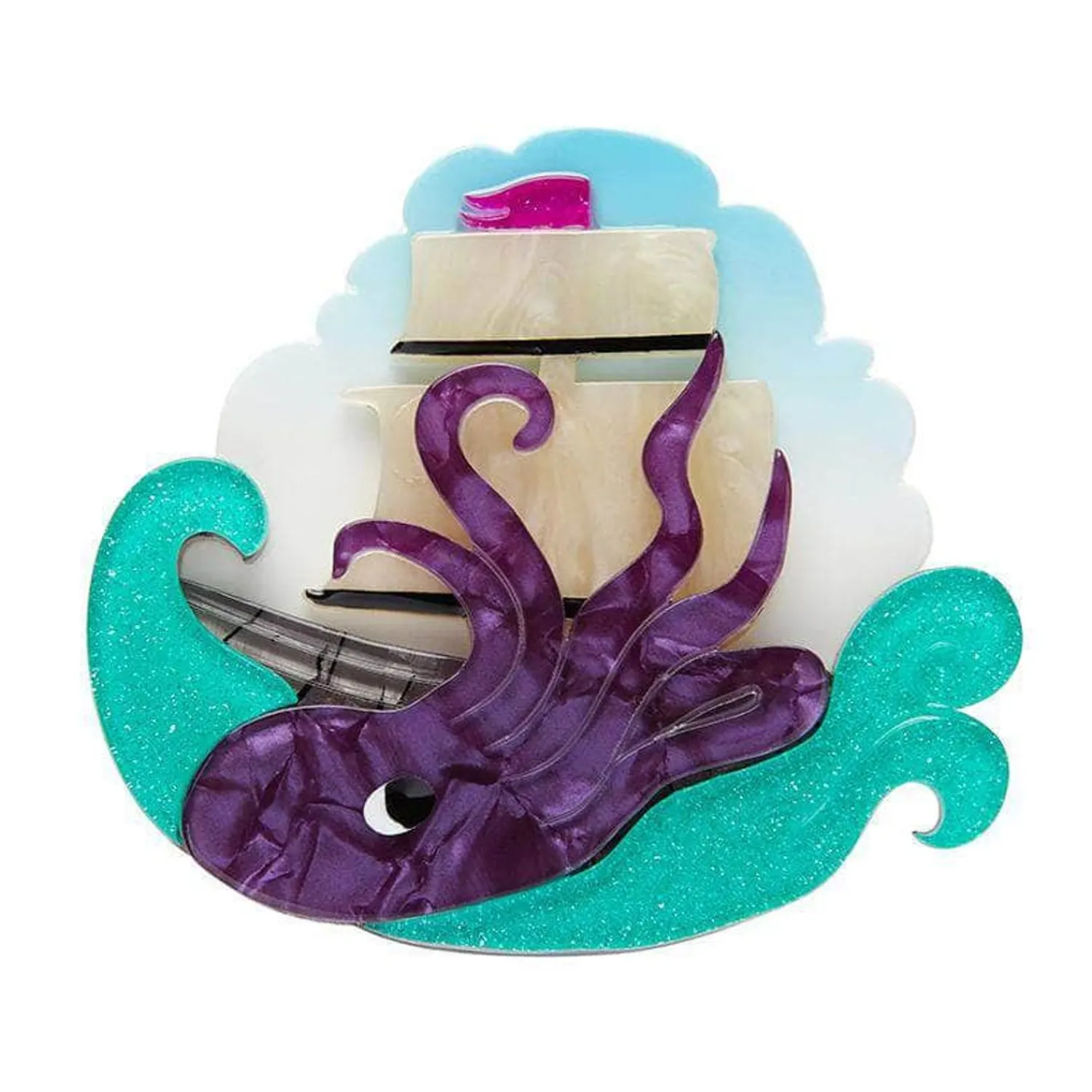From The Deep Brooch^Erstwilder Hot