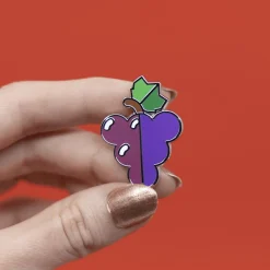 Fruit Salad Grapes Enamel Pin^Erstwilder Clearance
