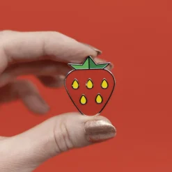 Fruit Salad Strawberry Enamel Pin^Erstwilder Discount