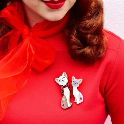 Fur-Ever Friends Brooch^Erstwilder Outlet