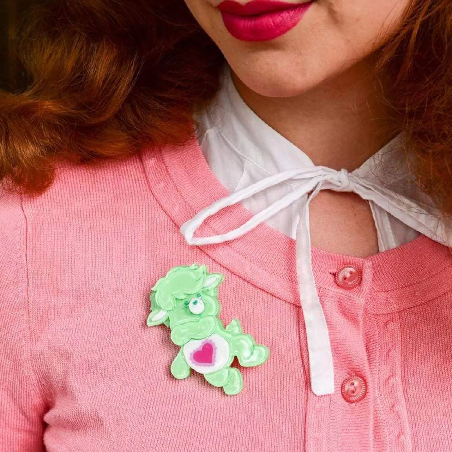 Gentle Heart Lamb Brooch^Erstwilder New
