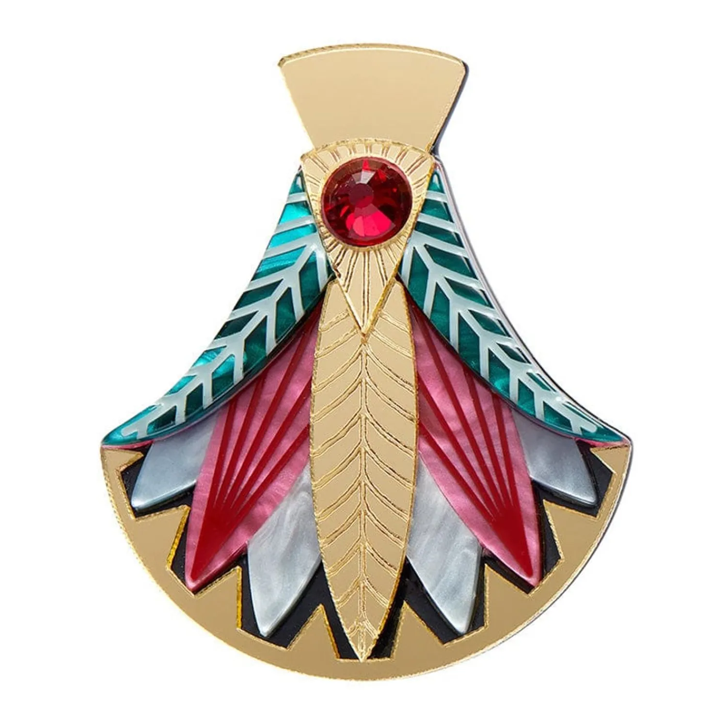 Gift Of The Nile Papyrus Brooch^Erstwilder Best