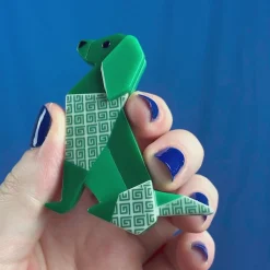 Give The Dog A Bone Brooch^Erstwilder New