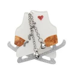 Glitter And Glide Skates Brooch^Erstwilder Sale