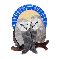 Good Omens Owls Brooch^Erstwilder Outlet