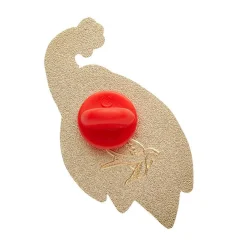 Good Tidings Peacock Enamel Pin^Erstwilder Sale