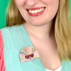 Groovy U.V. Brooch^Erstwilder Discount