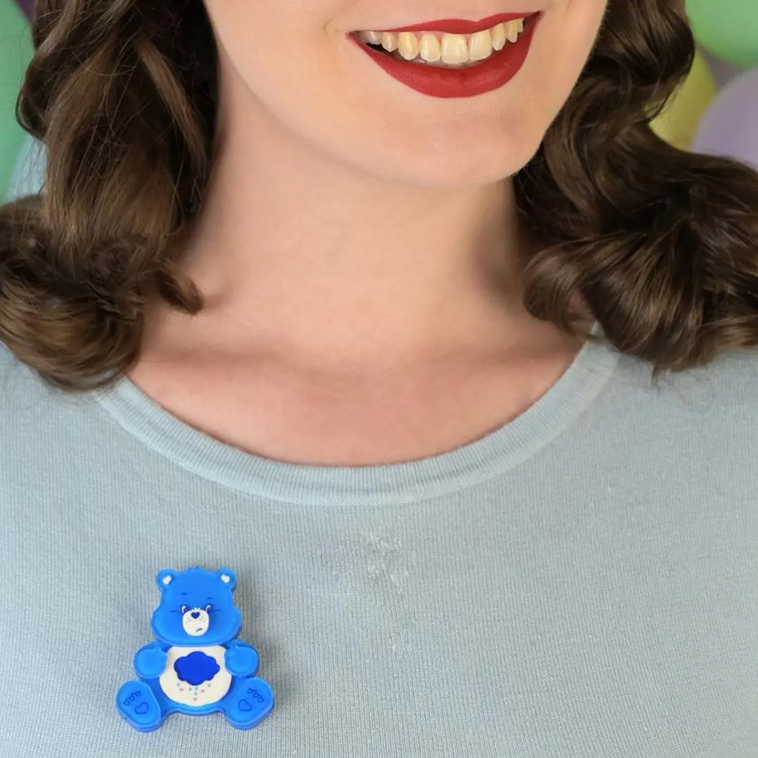 Grumpy Bear Brooch^Erstwilder Online