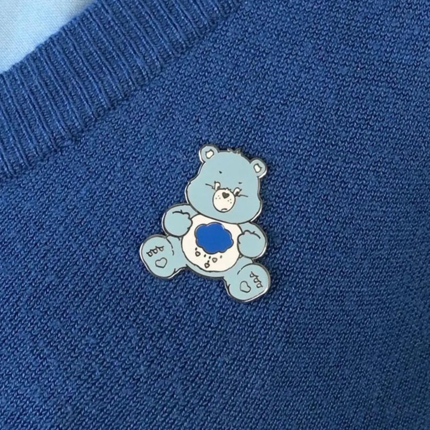 Grumpy Bear Enamel Pin^Erstwilder New