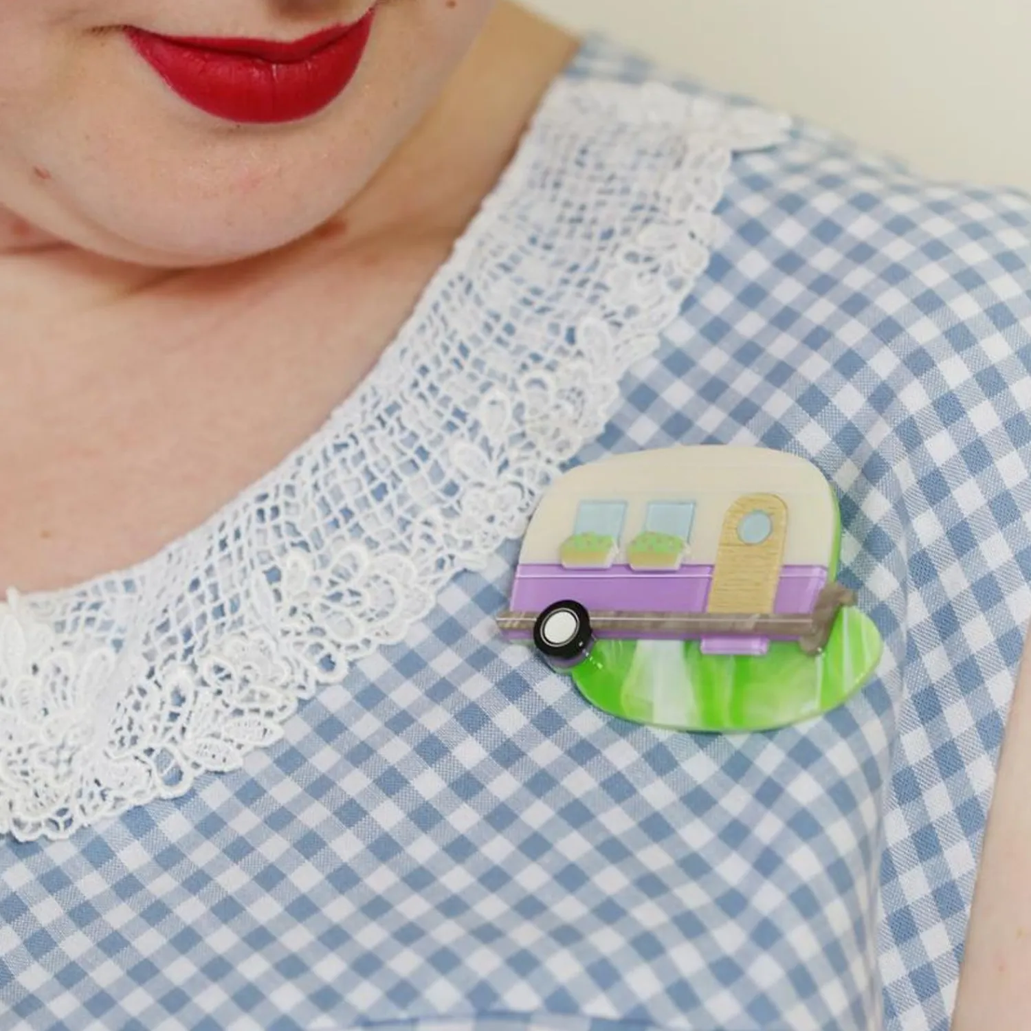 Happy Glamper Brooch^Erstwilder Discount