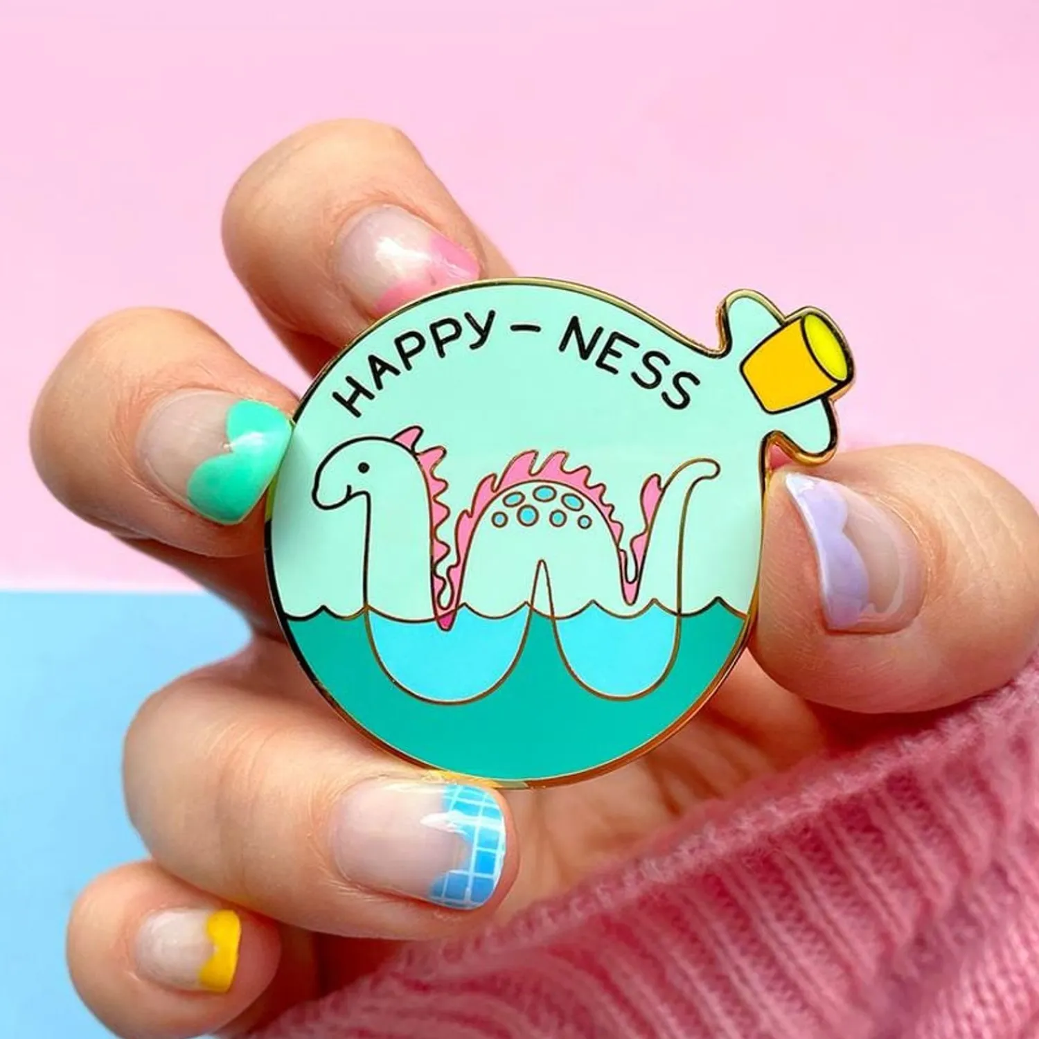 Happy Ness Enamel Pin^Erstwilder