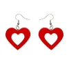 Heart Bubble Resin Drop Earrings - Red^Erstwilder Discount